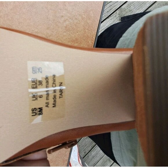 Carlos by Carlos Santana Sterling Women's Brown Leather Heels Western - Picture 4 of 5